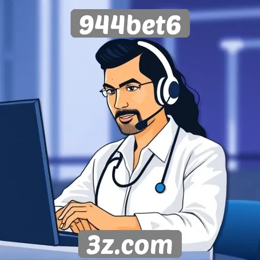 Funcionamento do suporte ao cliente na 944bet6
