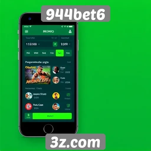 Funcionalidade mobile do site 944bet6