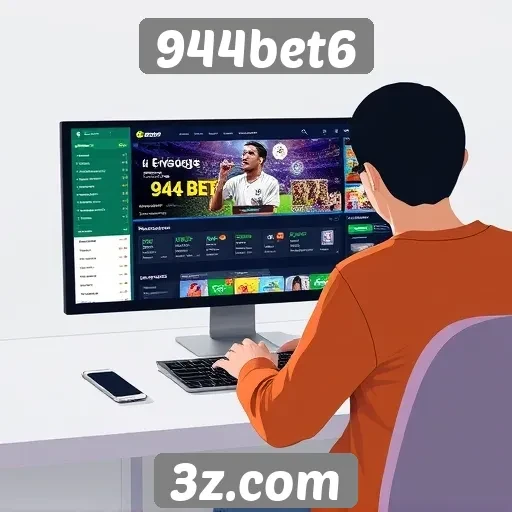 Experiência do usuário na navegação do 944bet6